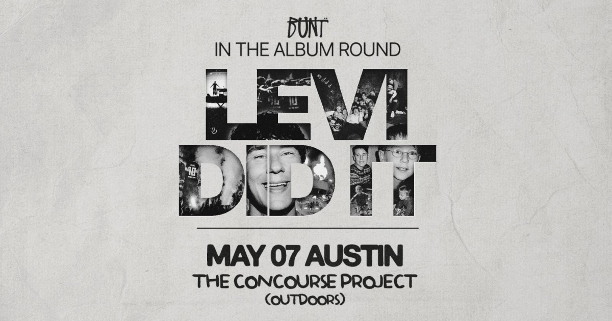 Poster for BUNT. at The Concourse Project (Outdoors) in Austin
