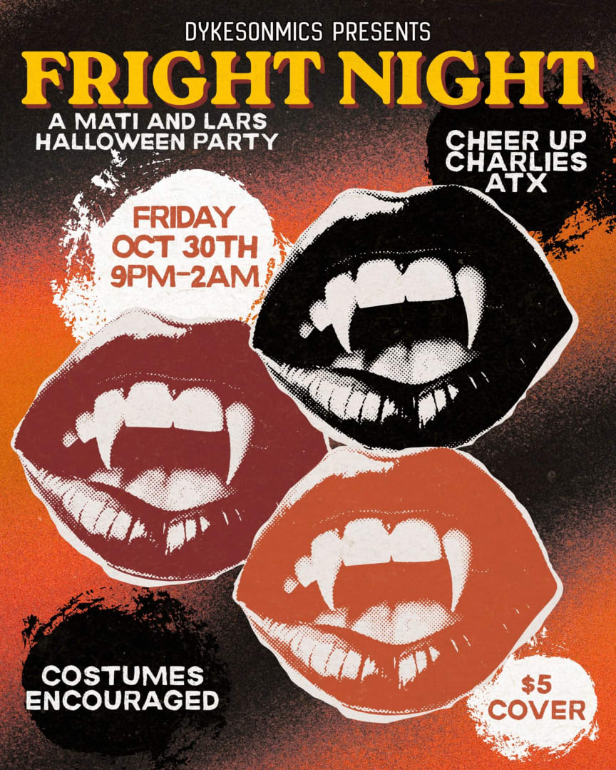 Fright Night: A Mati & Lars Halloween Party