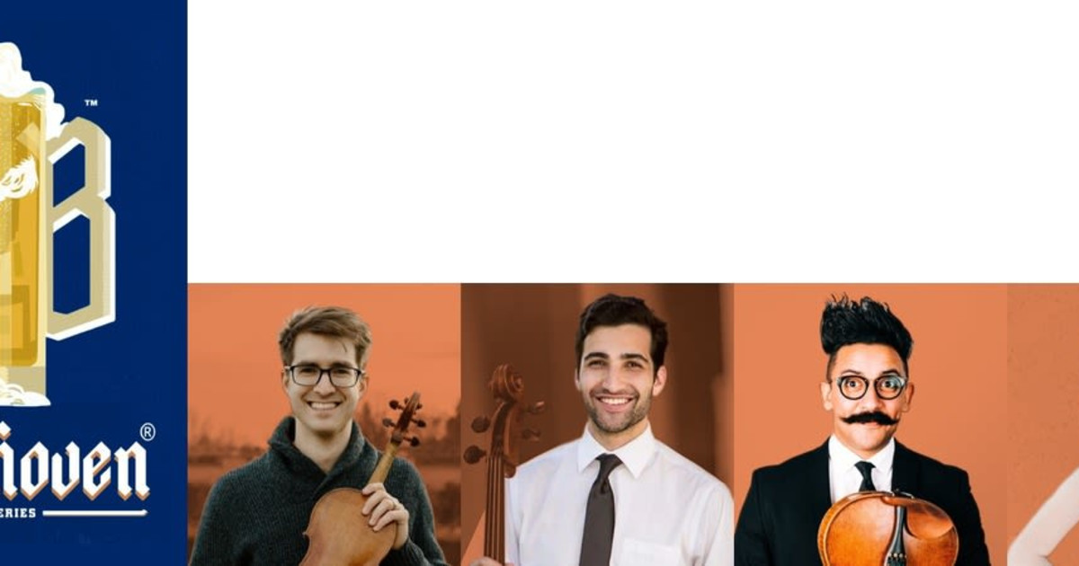 Orange, White, and Blue Austin concert poster