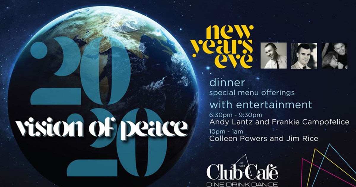 New Year;S Eve: Dinner in Boston at Club Cafe