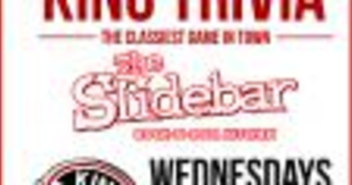 Trivia Night At Slidebar in Fullerton at Slidebar Cafe