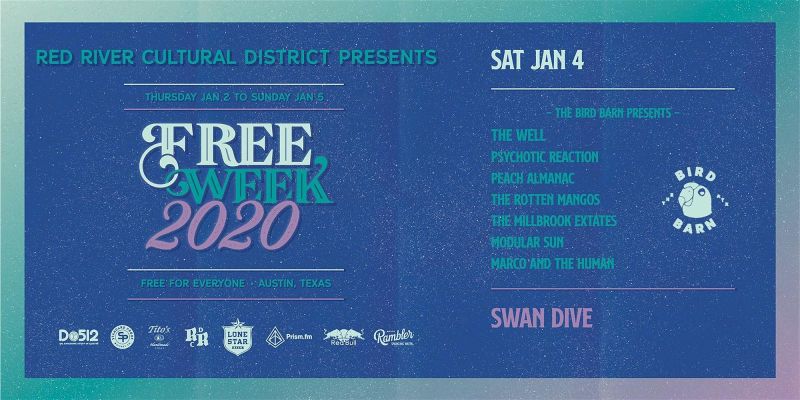 Free Week The Bird Barn Presents The Well In Austin At Swan Dive