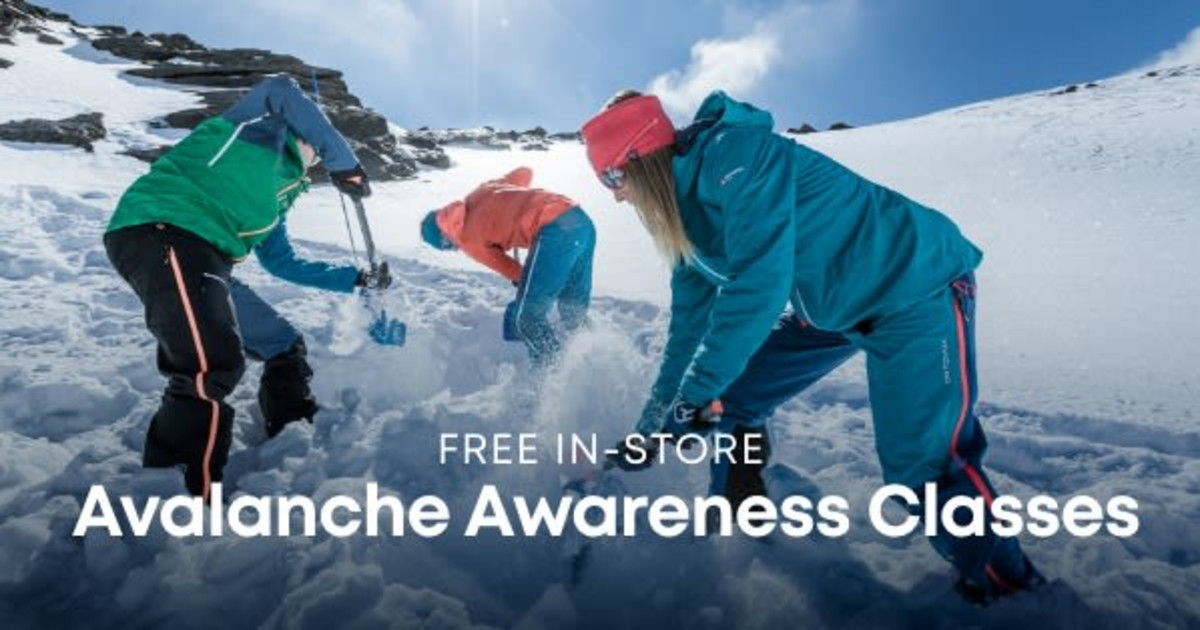 Free Avalanche Awareness Class From Nwac and Patagonia in