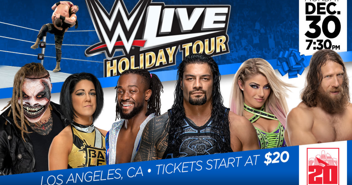 WWE Live! in Los Angeles at Staples Center