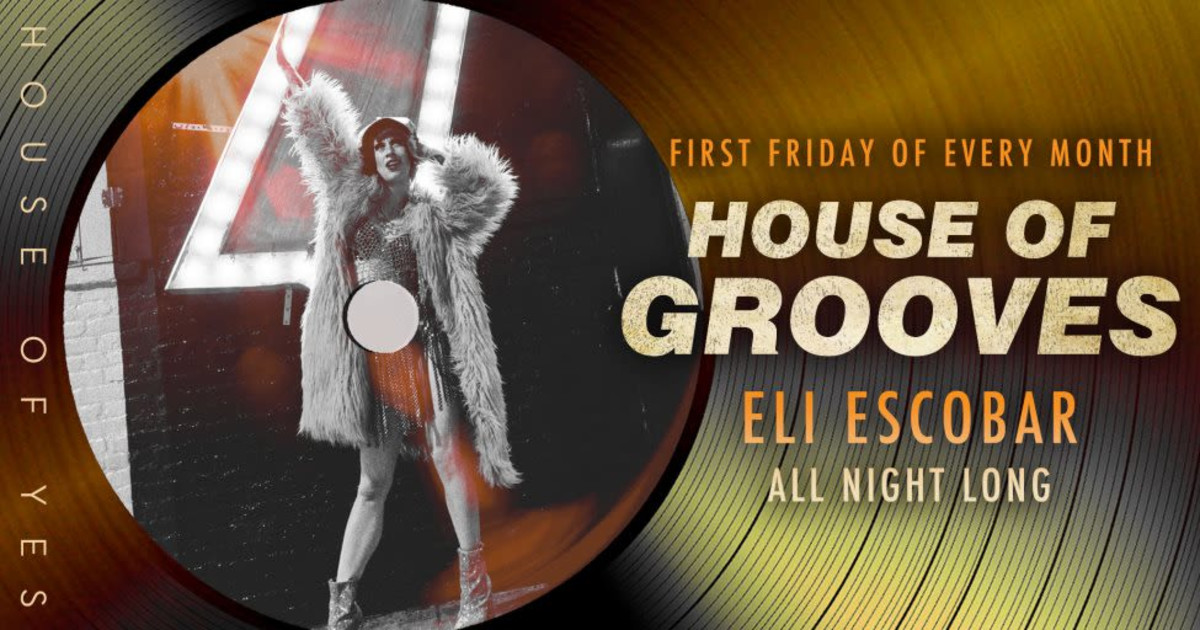 Eli Escobar All Night Long House of Yes Residency in Brooklyn at