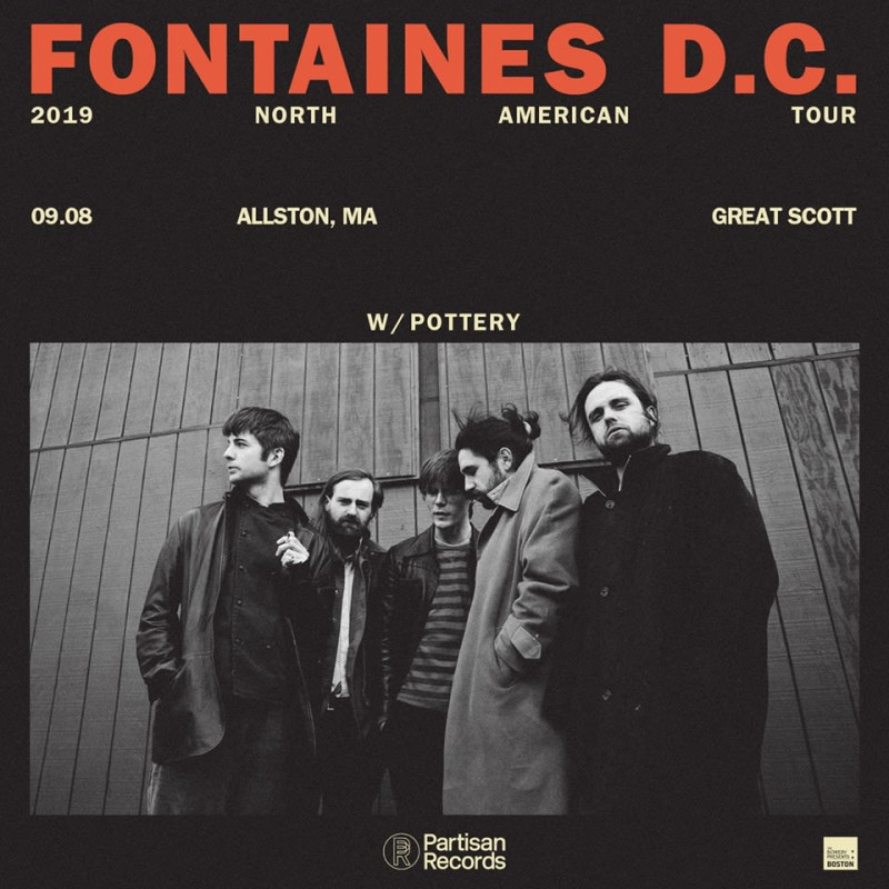 Fontaines D C W Pottery In Allston At Great Scott