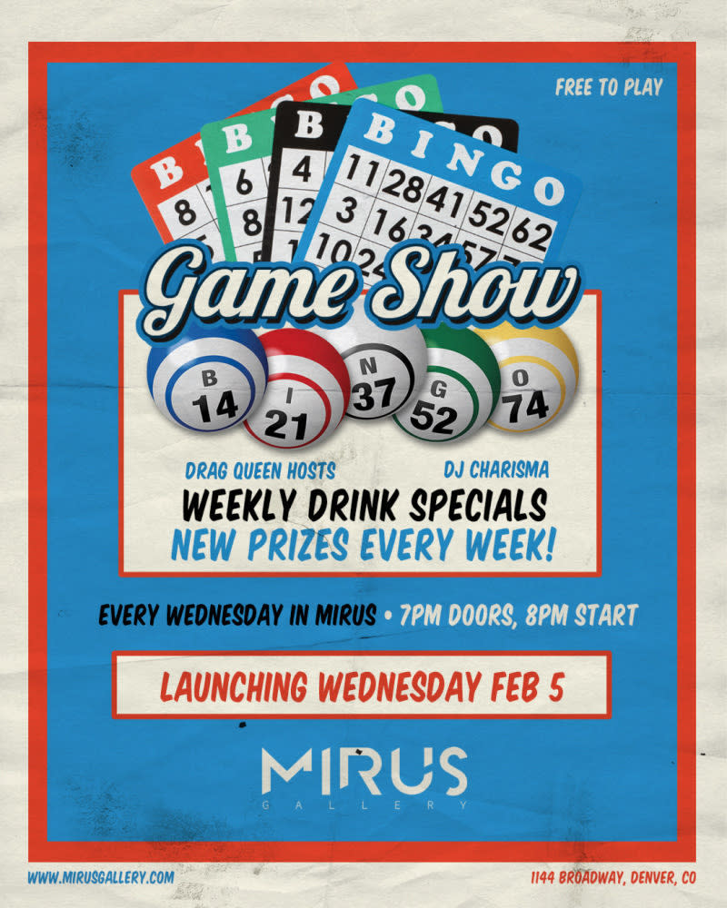 Game Show Bingo in Denver at Temple