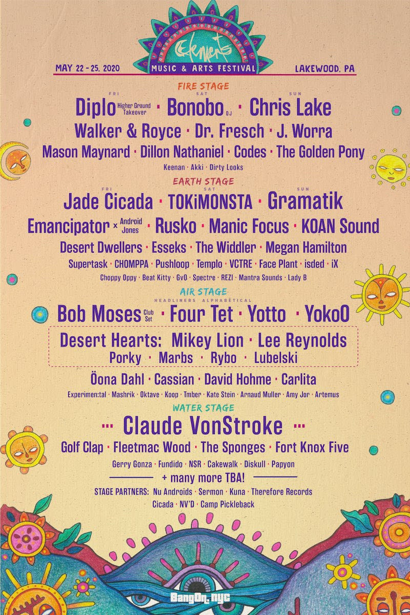Elements Music Arts Festival In Lakewood At Lakewood Pa