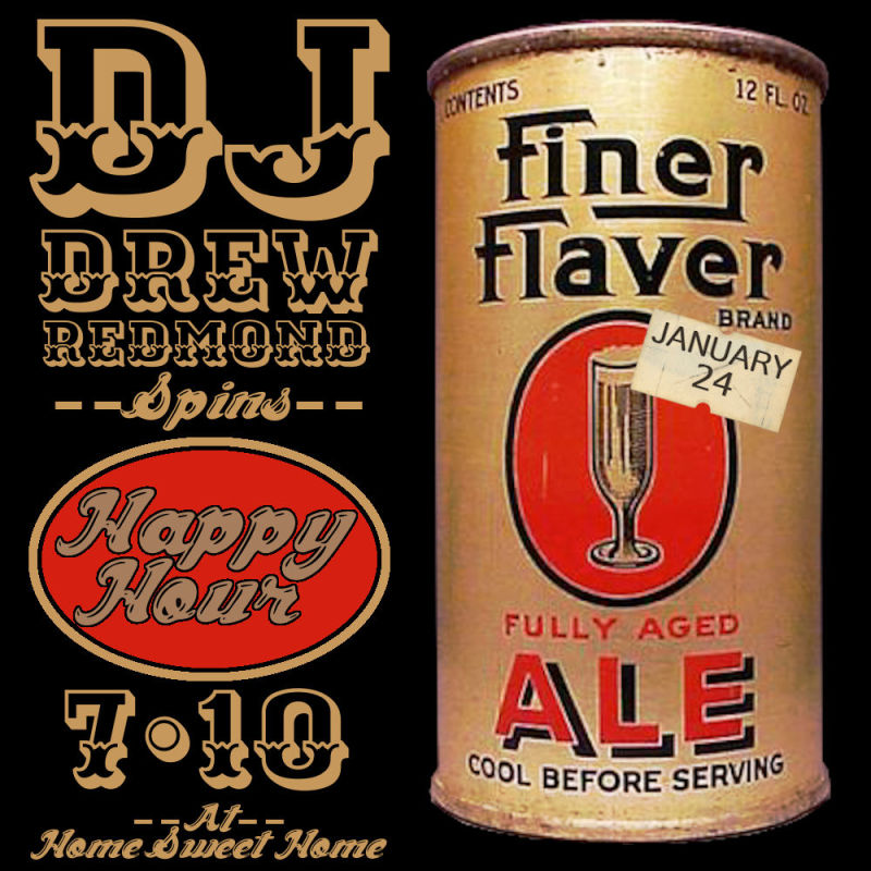 DJ DREW REDMOND SPINS HAPPY HOUR AT HOME SWEET HOME In New York At