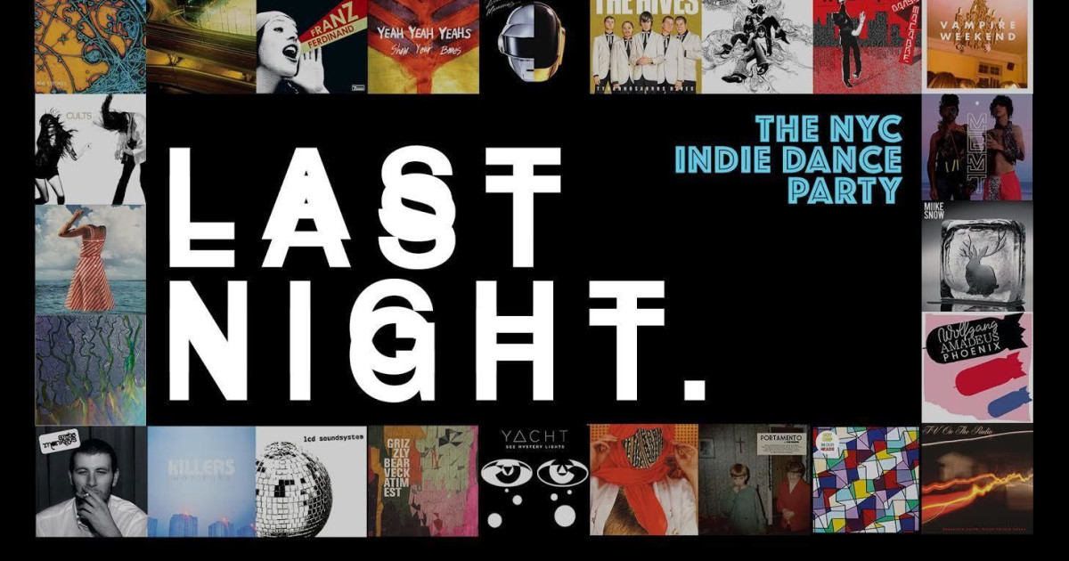 Last Night NYC An Indie Dance Party in New York at Mercury Lounge