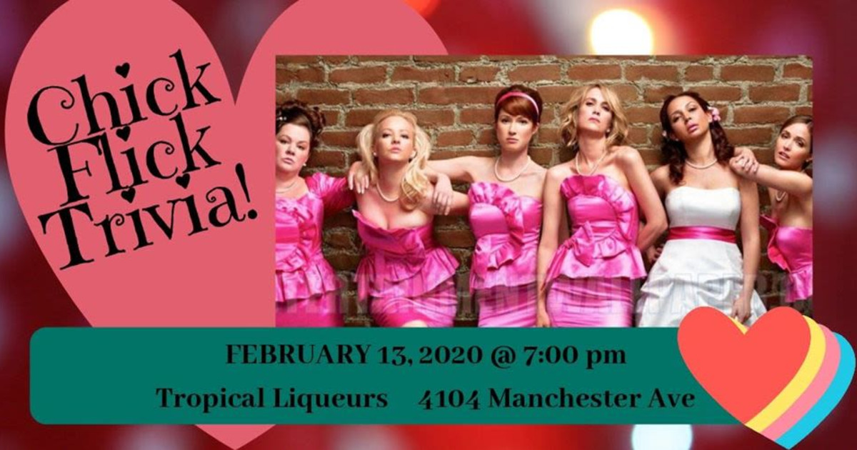 Chick Flick Trivia In St Louis At Tropical Liqueurs