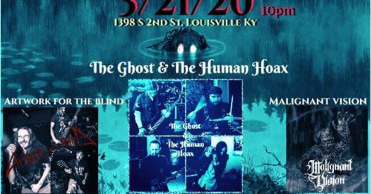 Live At The Mag Bar! The Ghost & The Human Hoax in Louisville at
