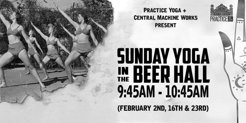 Central Machine Works Yoga In The Beerhall In Austin At Central