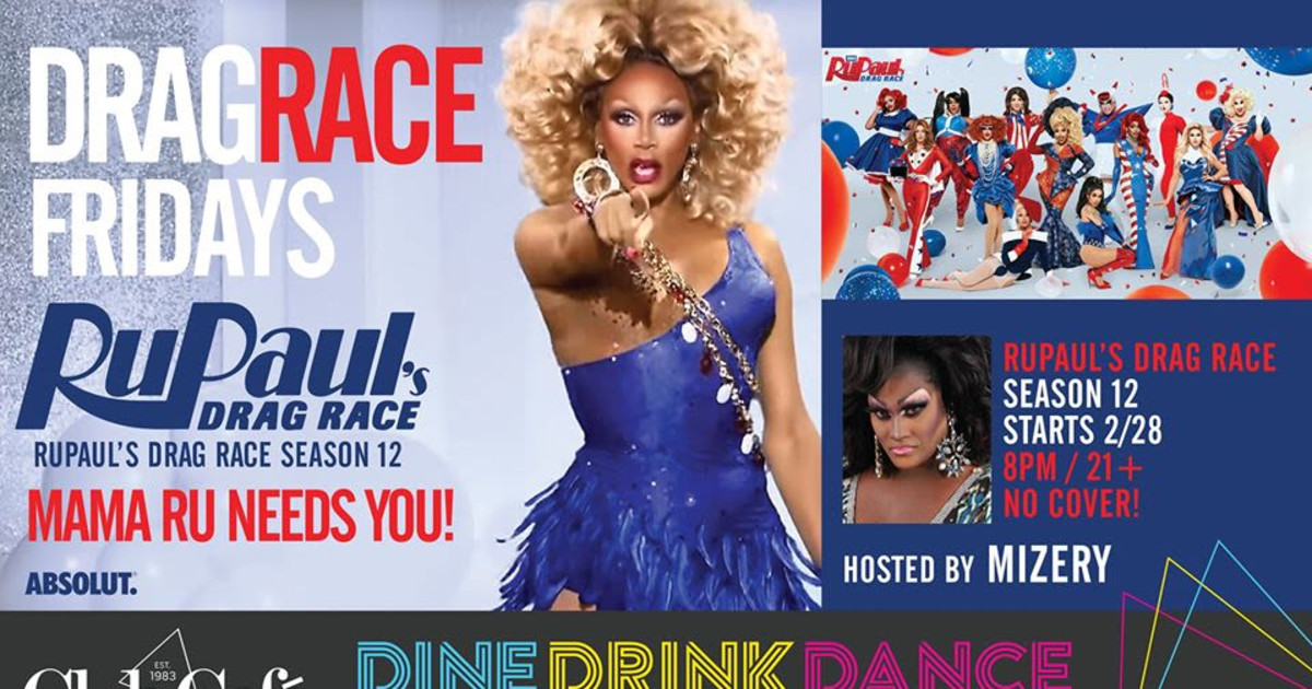 Drag Race Fridays in Boston at Club Cafe