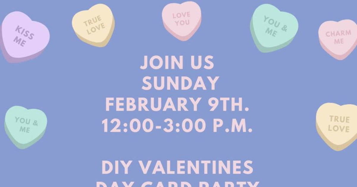 Valentine's Day Card Making in San Antonio at Specht's Store