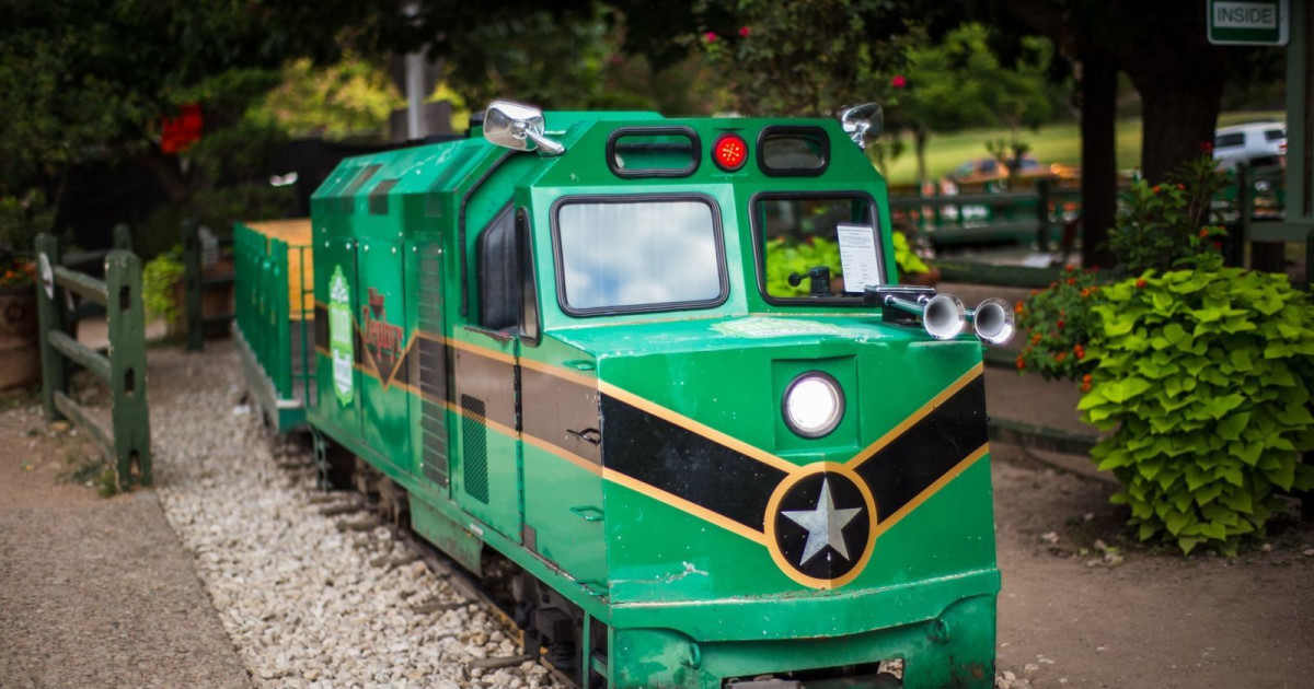 Pictures with Zilker Zephyr! in Austin at Zilker Park