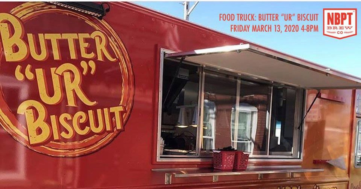 Food Truck Butter "Ur" Biscuit at Newburyport Brewing Co. in