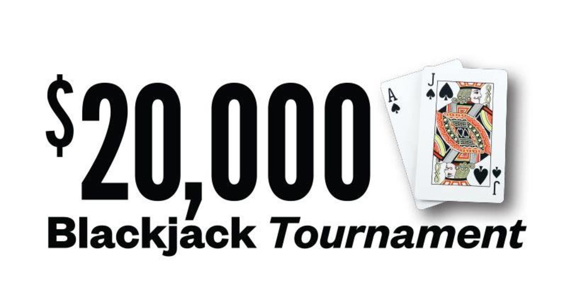 20,000 Blackjack Tournament in Everett at Encore Boston Harbor