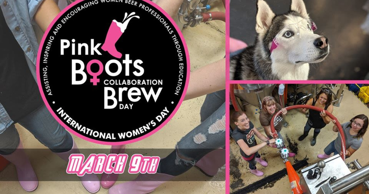 Pink Boots Collaboration Brew Day All Skill Levels in