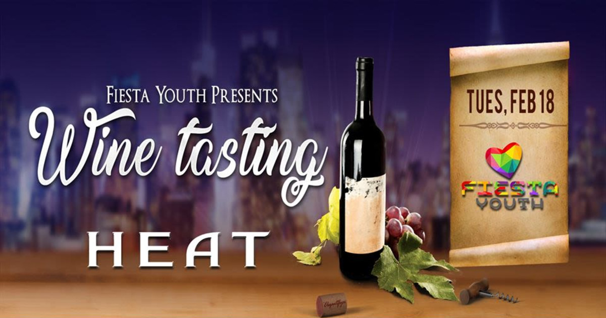 Fiesta Youth Wine Tasting in San Antonio at HEAT