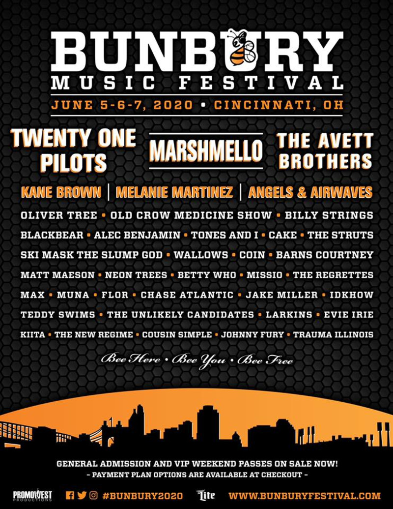 Bunbury Music Festival In Cincinnati At Bunbury Festival