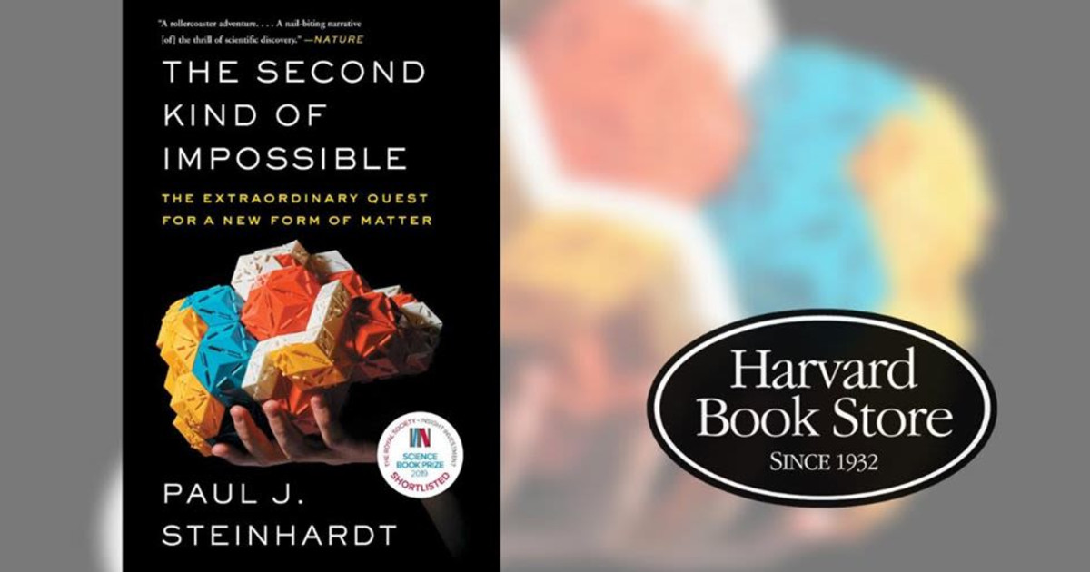 Paul J. Steinhardt in Boston at Harvard Science Center