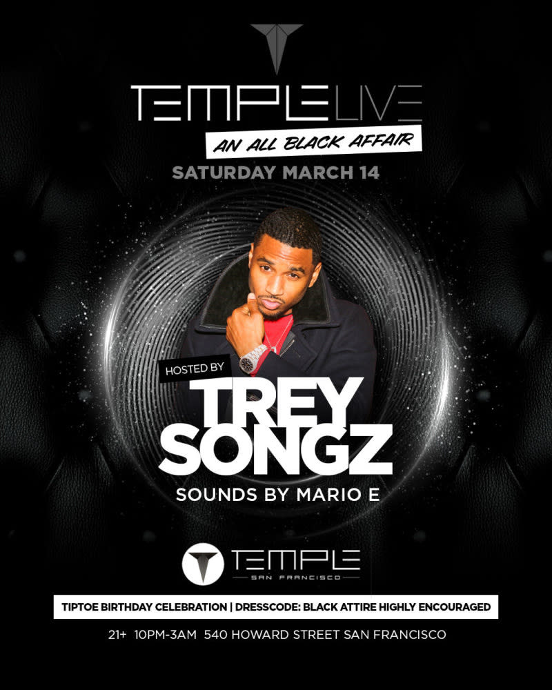 Temple Live Feat Trey Songz In San Francisco At Temple