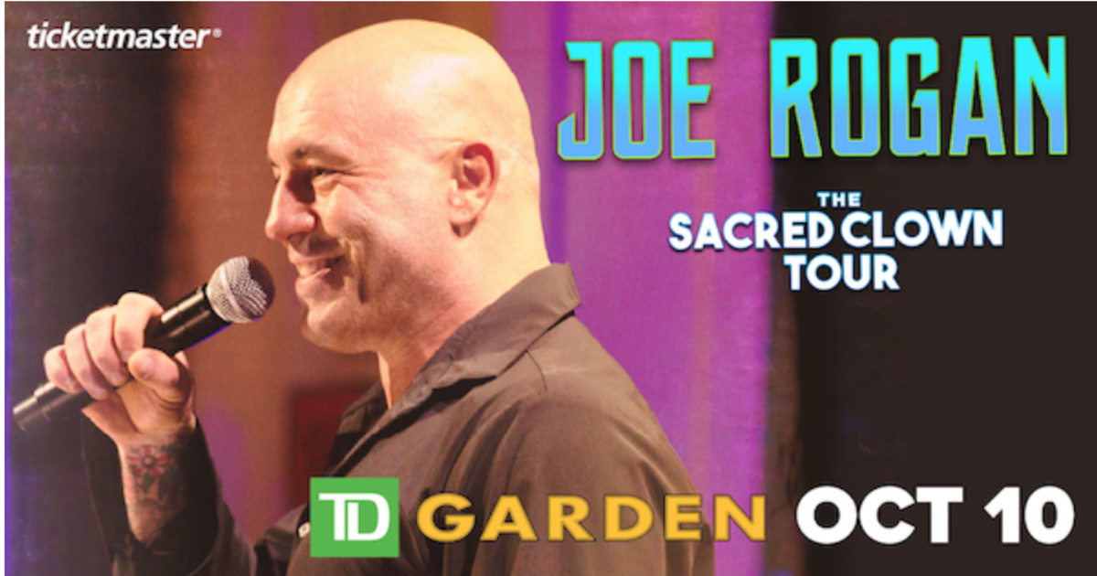 Joe Rogan In Boston At Td Garden