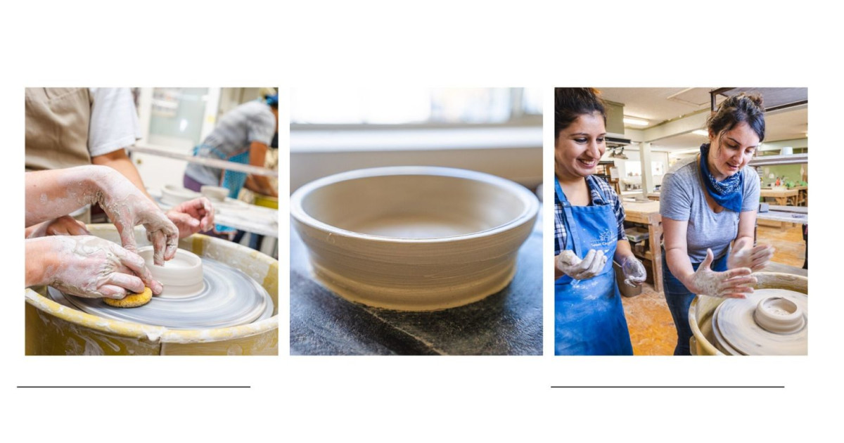 Pottery Wheel Intro in Austin at Brave Ceramics PopUp Studio