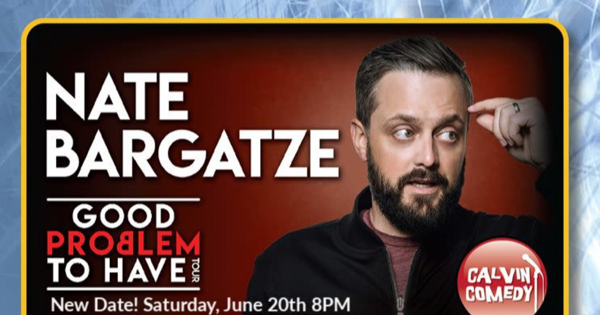 Nate Bargatze Good Problem to Have Tour in Northampton at Calvin
