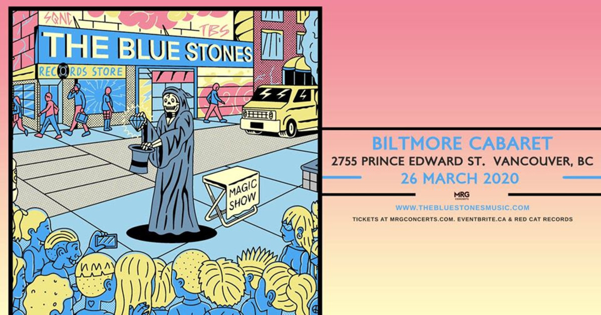 Postponed: The Blue Stones - The Biltmore