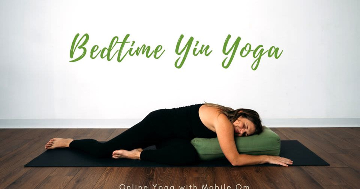 Online Bedtime Yin Yoga in San Antonio at DoStuffAtHome