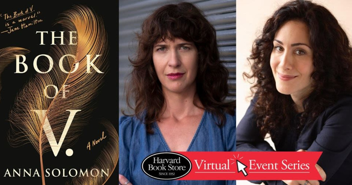 Virtual Event Anna Solomon With Joanna Rakoff In Boston At