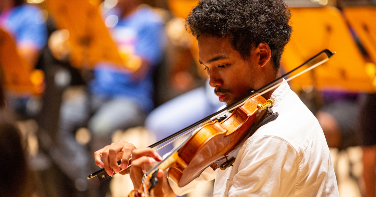YOLA National Festival Orchestras in Los Angeles at Walt Disney