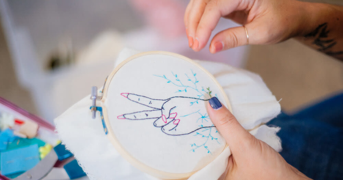 Online workshop embroidery in los angeles at dostuffathome Online workshop embroidery in los angeles at dostuffathome