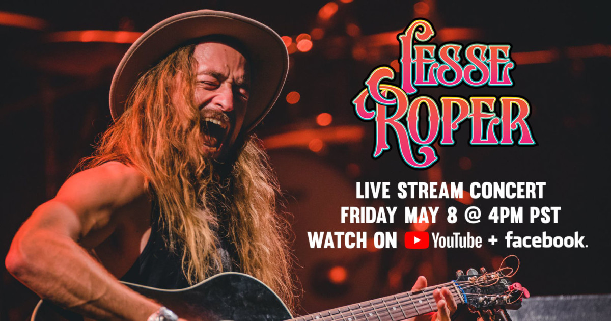 Jesse Roper Livestream in Victoria at #DoStuffAtHome