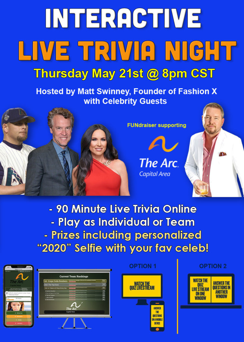 Interactive Live Trivia Night in Austin at Online