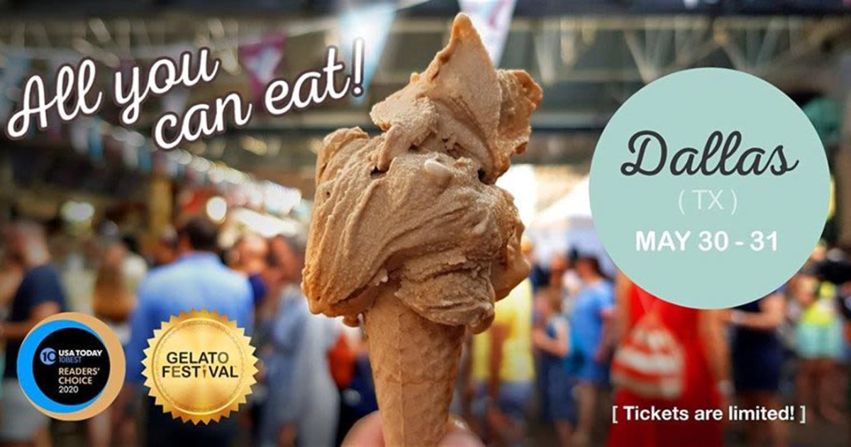 Gelato Festival America Dallas 2020 in Dallas at Dallas Farmers