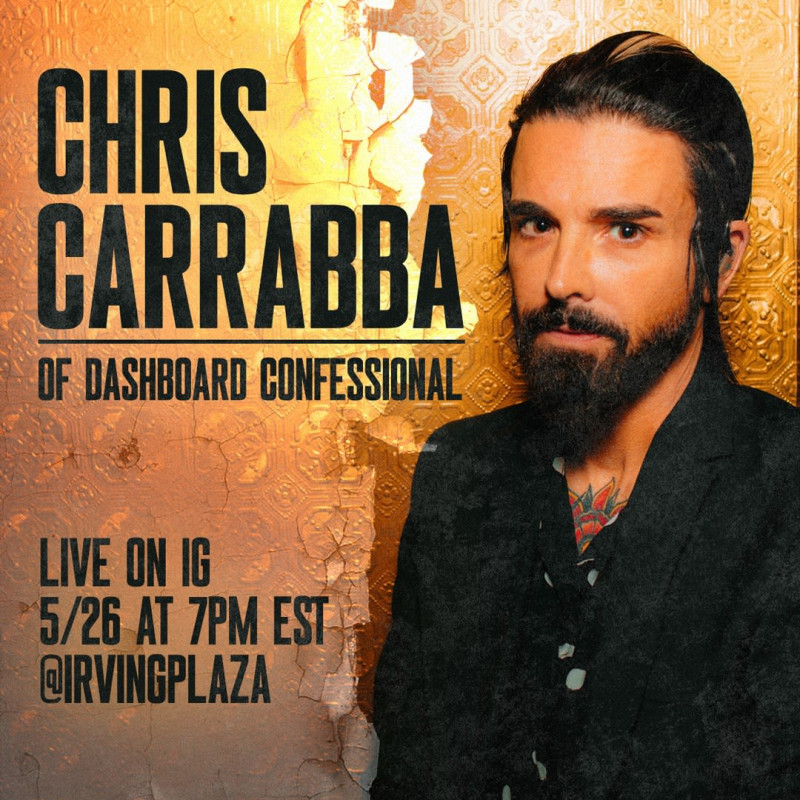 Chris Carrabba of Dashboard Confessional: Interview in NYC at