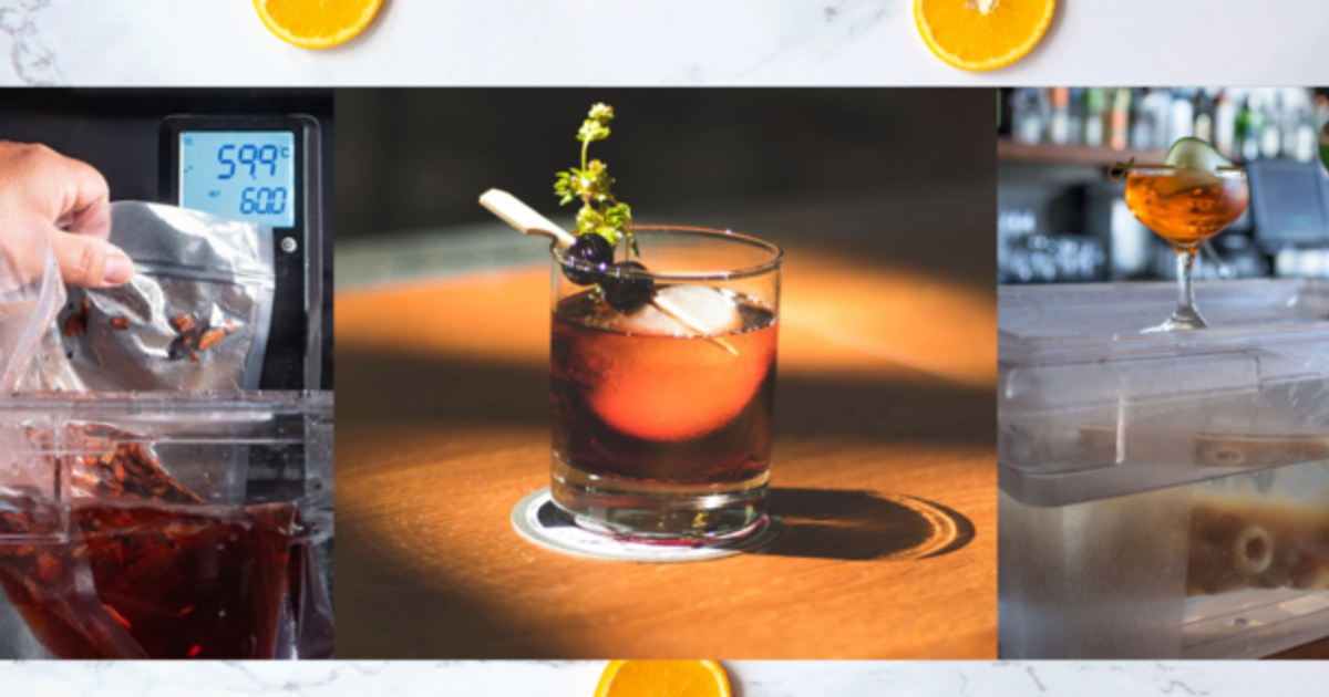 Sous Vide Cocktails at Home in Seattle at DoStuffAtHome