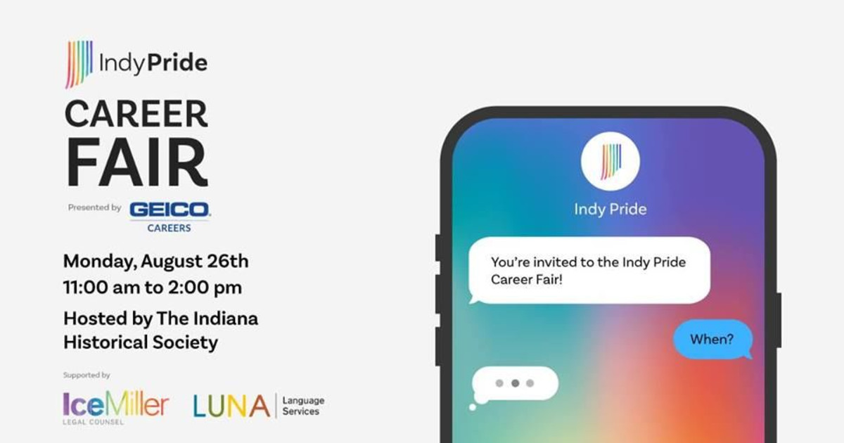 Indy Pride Career Fair 2019 In Indianapolis At Indiana History