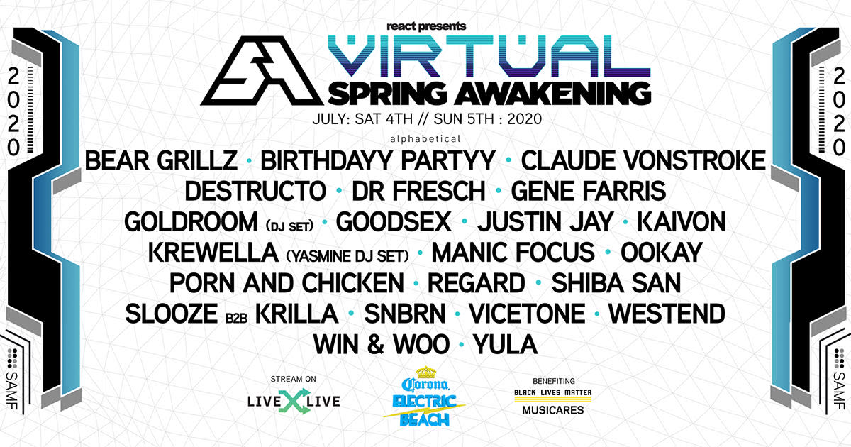 Virtual Spring Awakening Music Festival in Chicago at