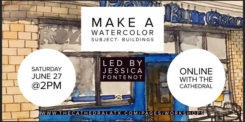 Make A Watercolor Painting With Artist Jessica Fontenot Online