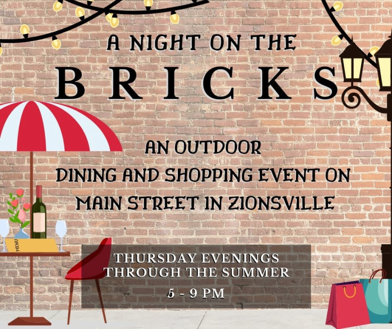 Night On The Bricks In Indianapolis At Downtown Zionsville