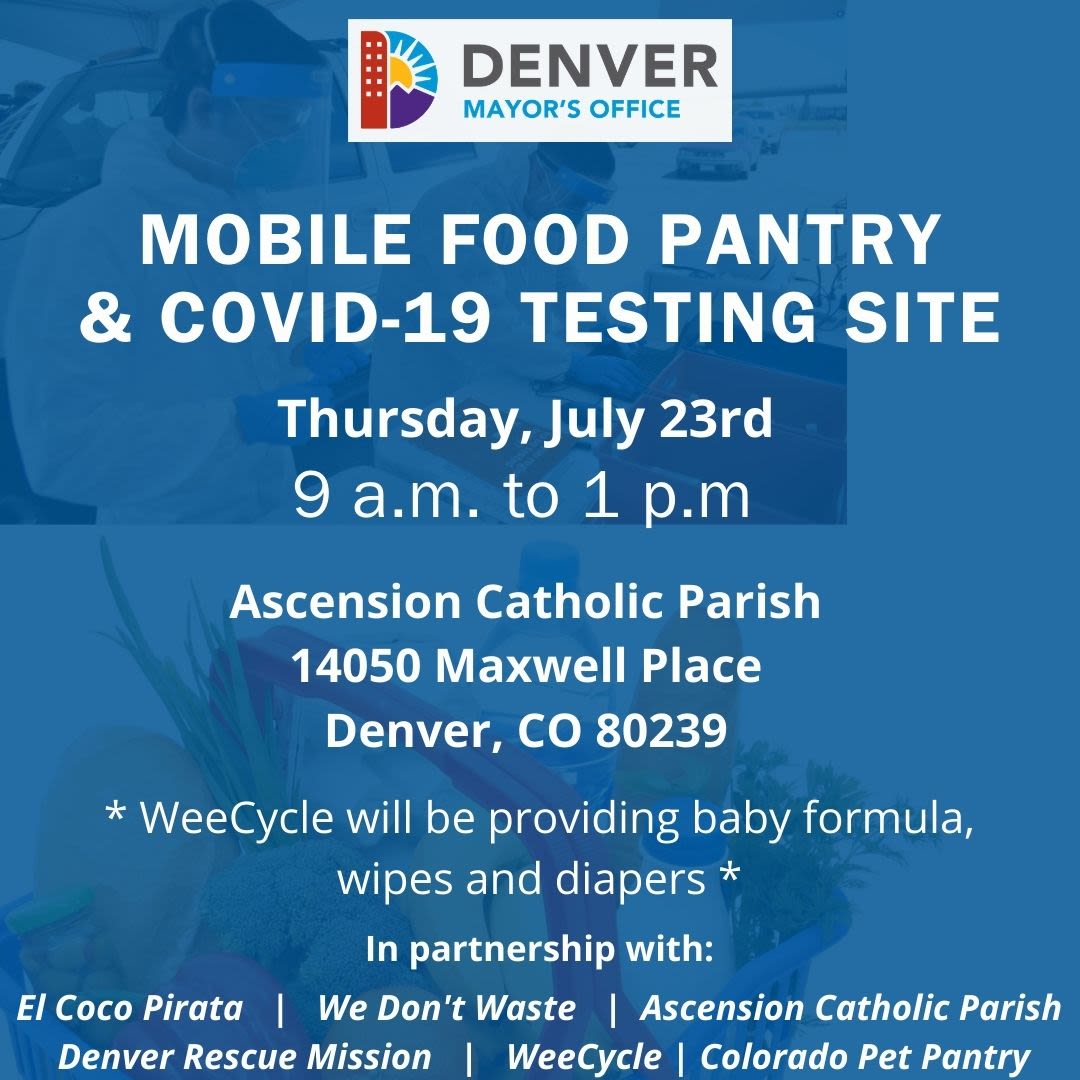 Mobile Food Pantry Covid 19 Testing Site In Denver At Ascension Great points on dos and don't in chinese offices. do303