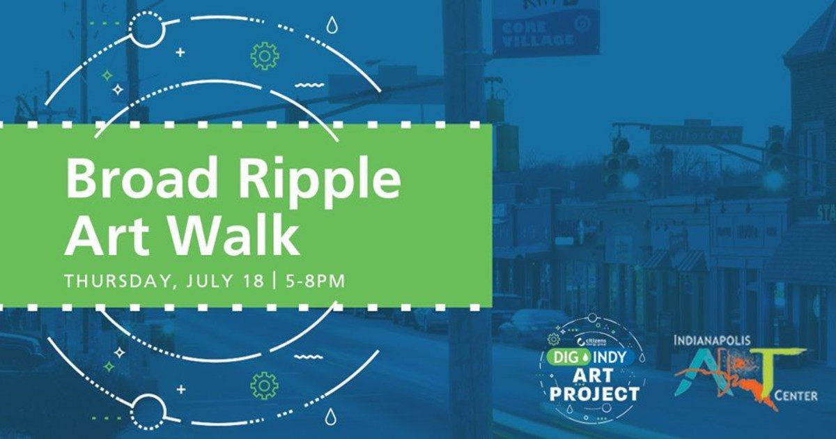 Digindy Art Project Broad Ripple Art Walk in Indianapolis at