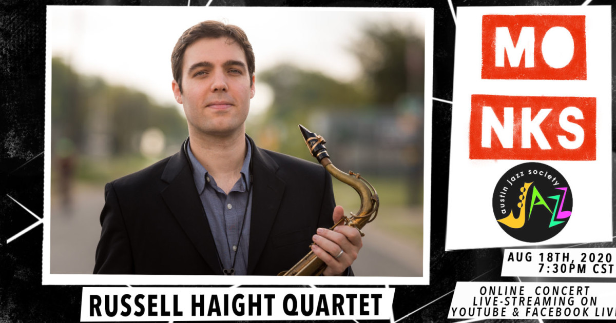 Russell Haight Quartet Live-Stream - Fundraiser for