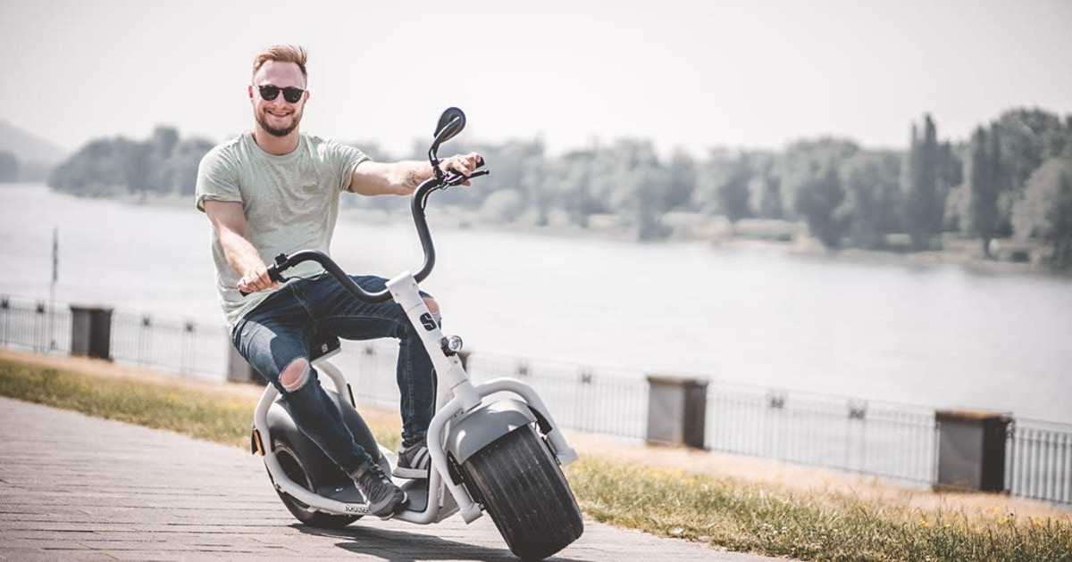 Sunset Escooter Tour in Austin at Austin