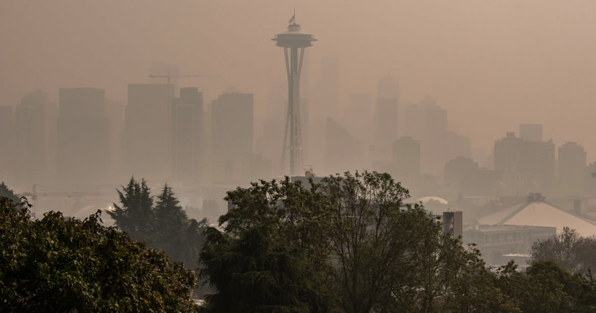 Photos Seattle Engulfed In Wildfire Smoke
