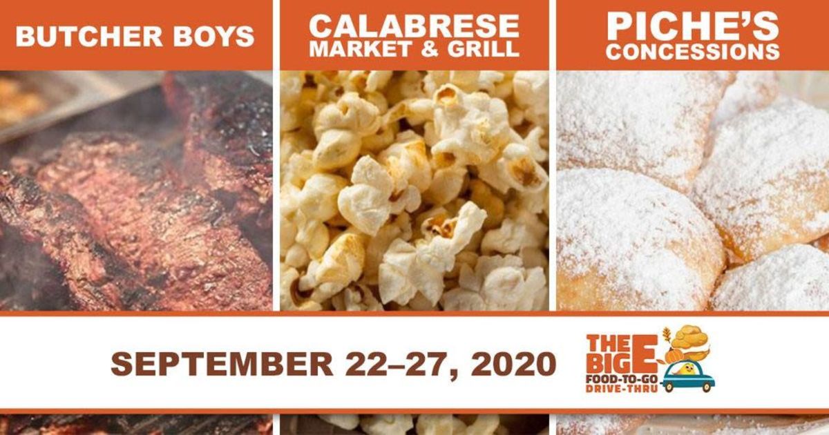 The Big E Food To Go Drive Thru Week 1 In West Springfield At The